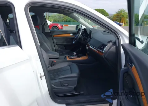 2021 Audi Q5 Premium Plus 45 Tfsi Quattro S Tronic z USA, uszkodzony, nr VIN WA1BAAFYXM2019765